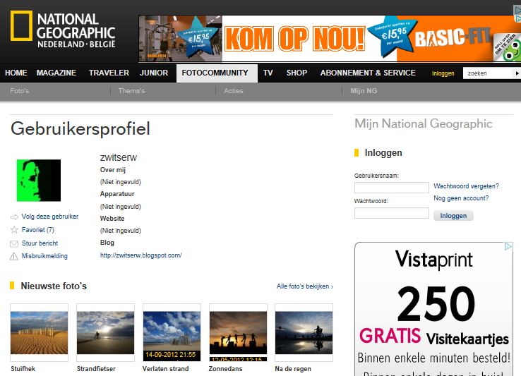 Zwitserw op National Geographic